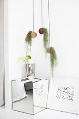 Sphère suspendue - Chêne clair