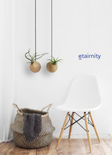 Sphère suspendue - Chêne clair