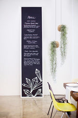 Indoor plant idea with 2 hanging spheres and Tillandsia Usneoidus (Spanish moss) in a restaurant